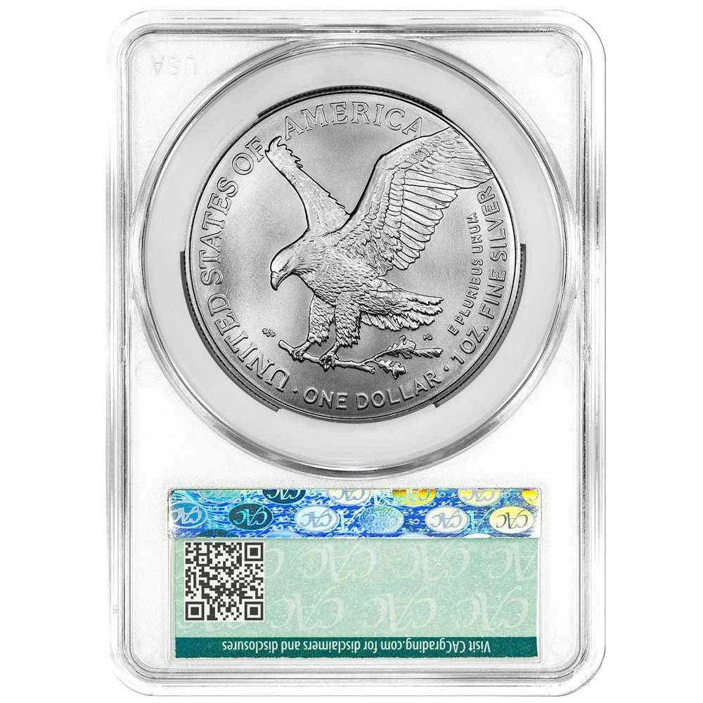 2024(P) Silver Eagle Star Privy - CAC MS69 First Delivery