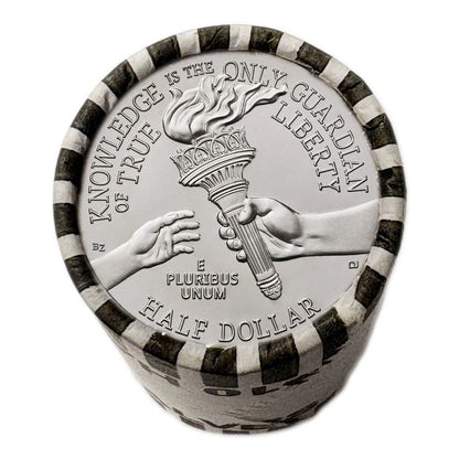 2026-P Enduring Liberty Semiquincentennial Half Dollar - Original Bank-Wrapped Roll
