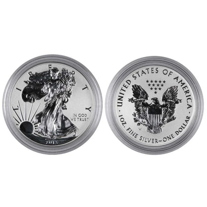 2013-W Reverse Proof & Enhanced American Silver Eagle West Point 2pc Set