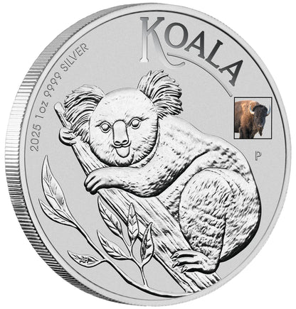 2025 Koala Bison Privy 1 oz Silver Coin ANA WORLD’S MONEY FAIR Oklahoma City - CoinsTV
