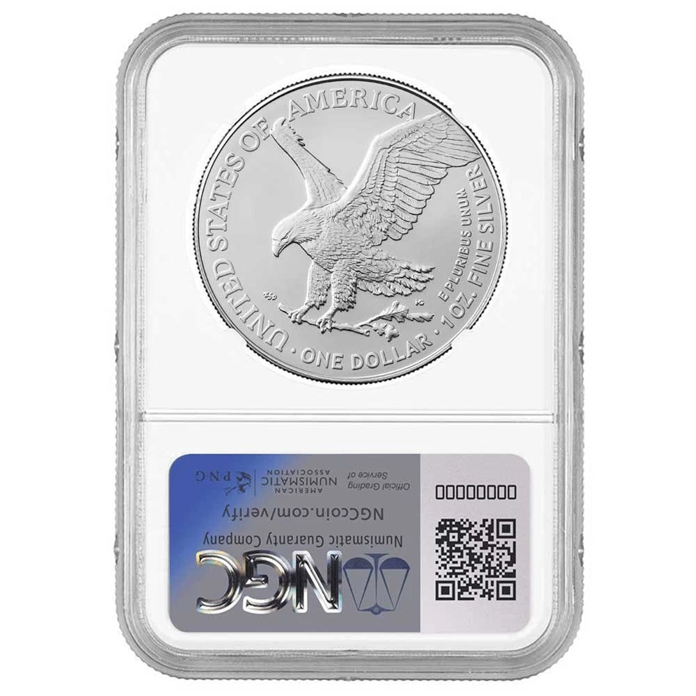 2026(W) Silver Eagle - NGC MS70 ER Black Label