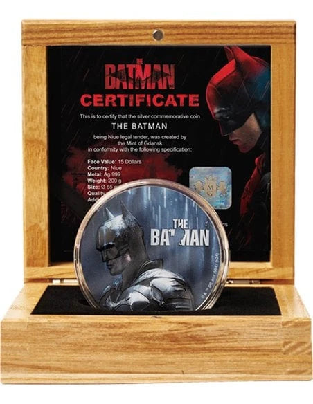 2024 Niue Batman The Dark Knight 200g Silver Coin - CoinsTV