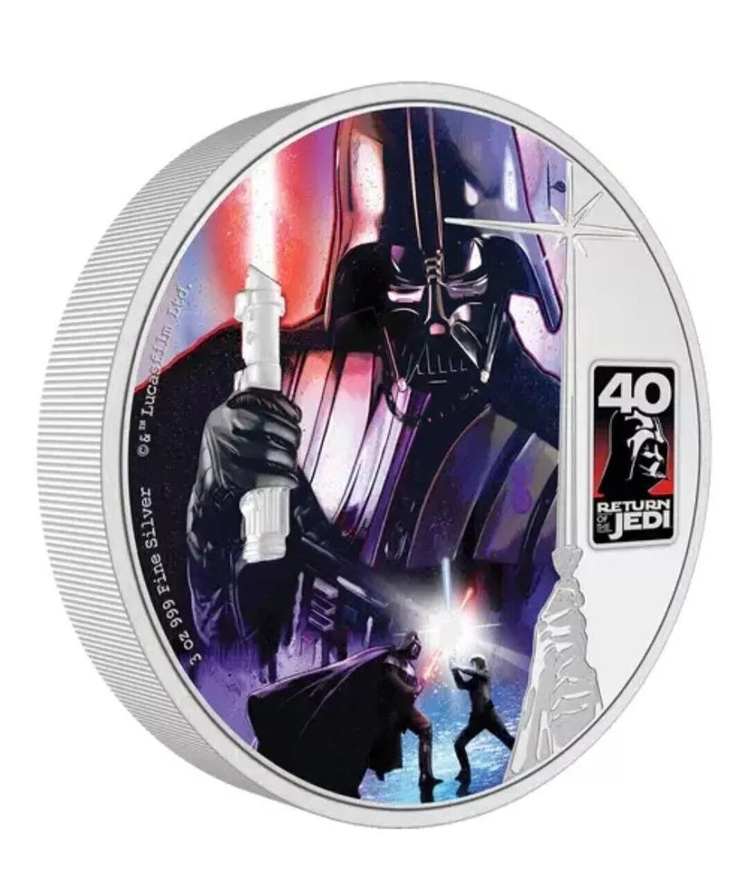 2023 Star Wars ROTJ 40th Anniversary 3oz Silver Coin - CoinsTV