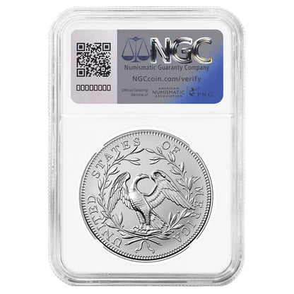 2024 230th Anniversary Flowing Hair Silver Medal - NGC MS69 FDI - CoinsTV