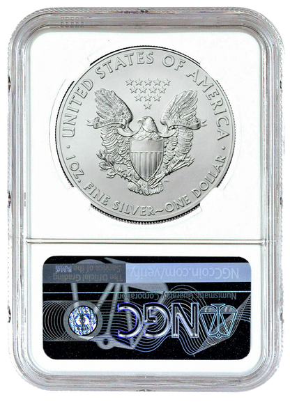 2020 P Silver Dollar Eagle - Emergency Production/Early Release - NGC MS69