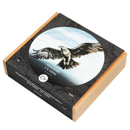 2025 Niue Slovakia Eagle 1 Kilo Silver Coin with UV effect - CoinsTV