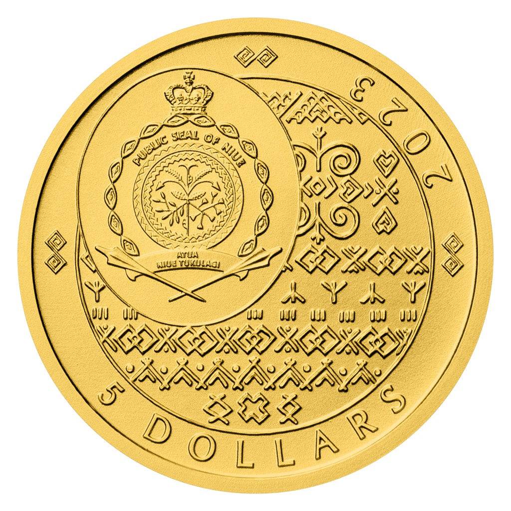 2023 Niue Slovak Eagle 1/10 oz Gold Coin - CoinsTV