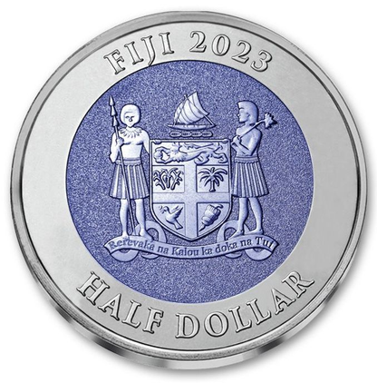 2023 Fiji International Space Station 32.5g Titanium Coin - CoinsTV
