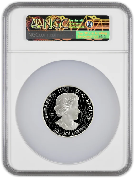 2023 $30 Canada The Striking Bald Eagle Silver - Claudio D’Angelo Signature - NGC PF70 UC FDOI - CoinsTV