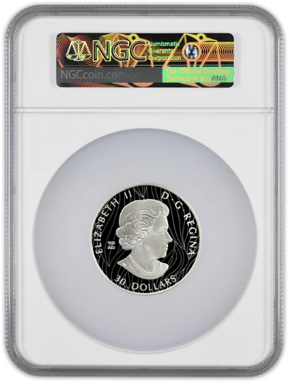 2023 $30 Canada The Striking Bald Eagle Silver - Claudio D’Angelo Signature - NGC PF70 UC FDOI - CoinsTV