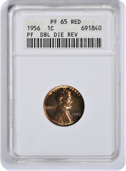 1956- Lincoln Wheat Cent - NGC PF65 RD DDR