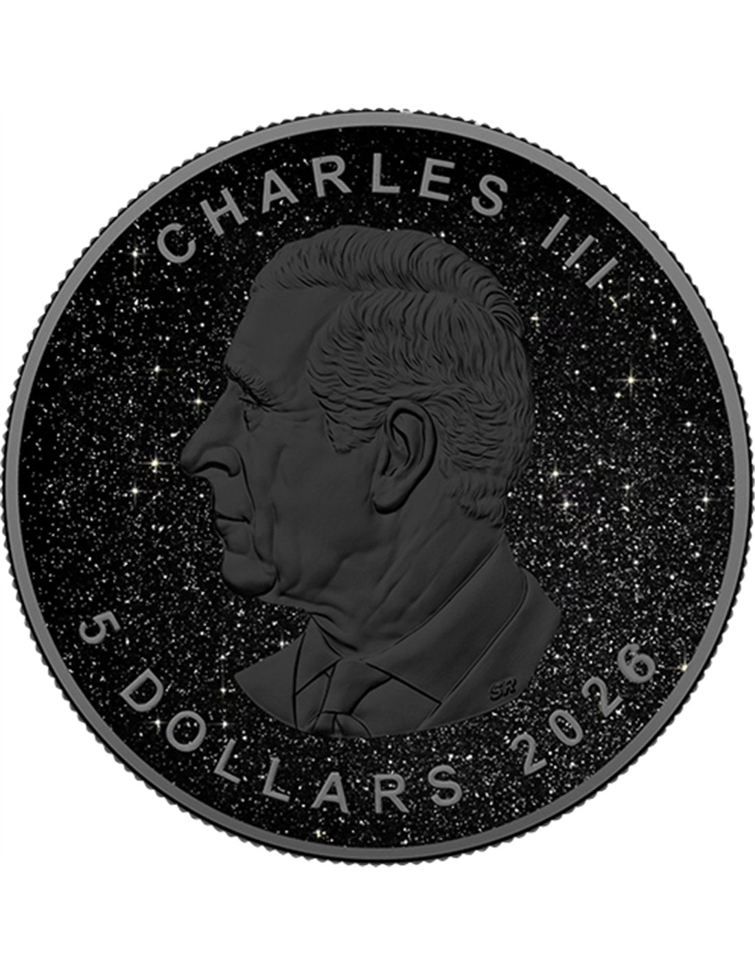 2026 Canada Maple Leaf Triple Black Diamond Edition 1 oz Silver Coin