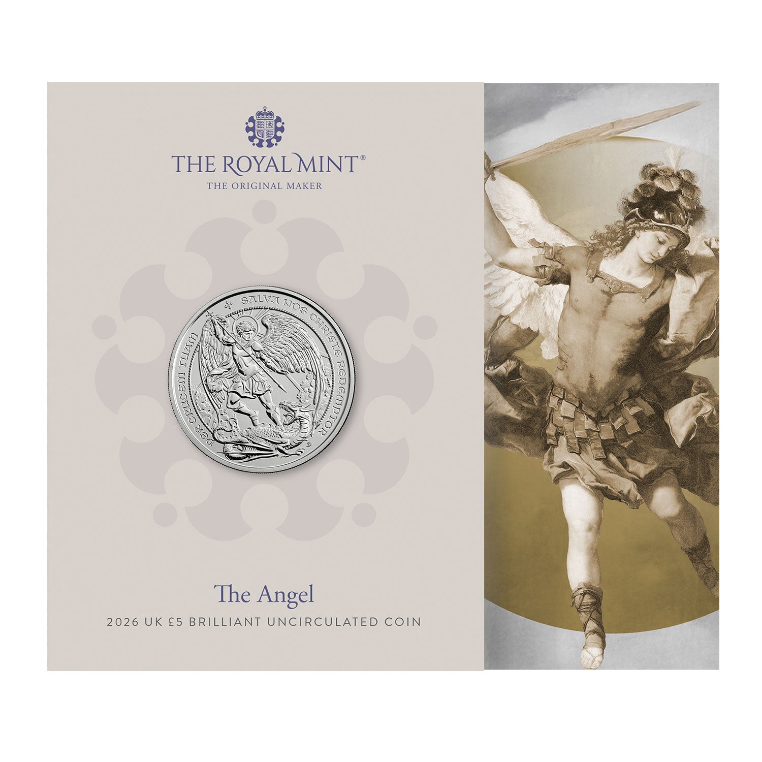 2026 Great Britain The Angel 28.28g CN Coin in Card - CoinsTV