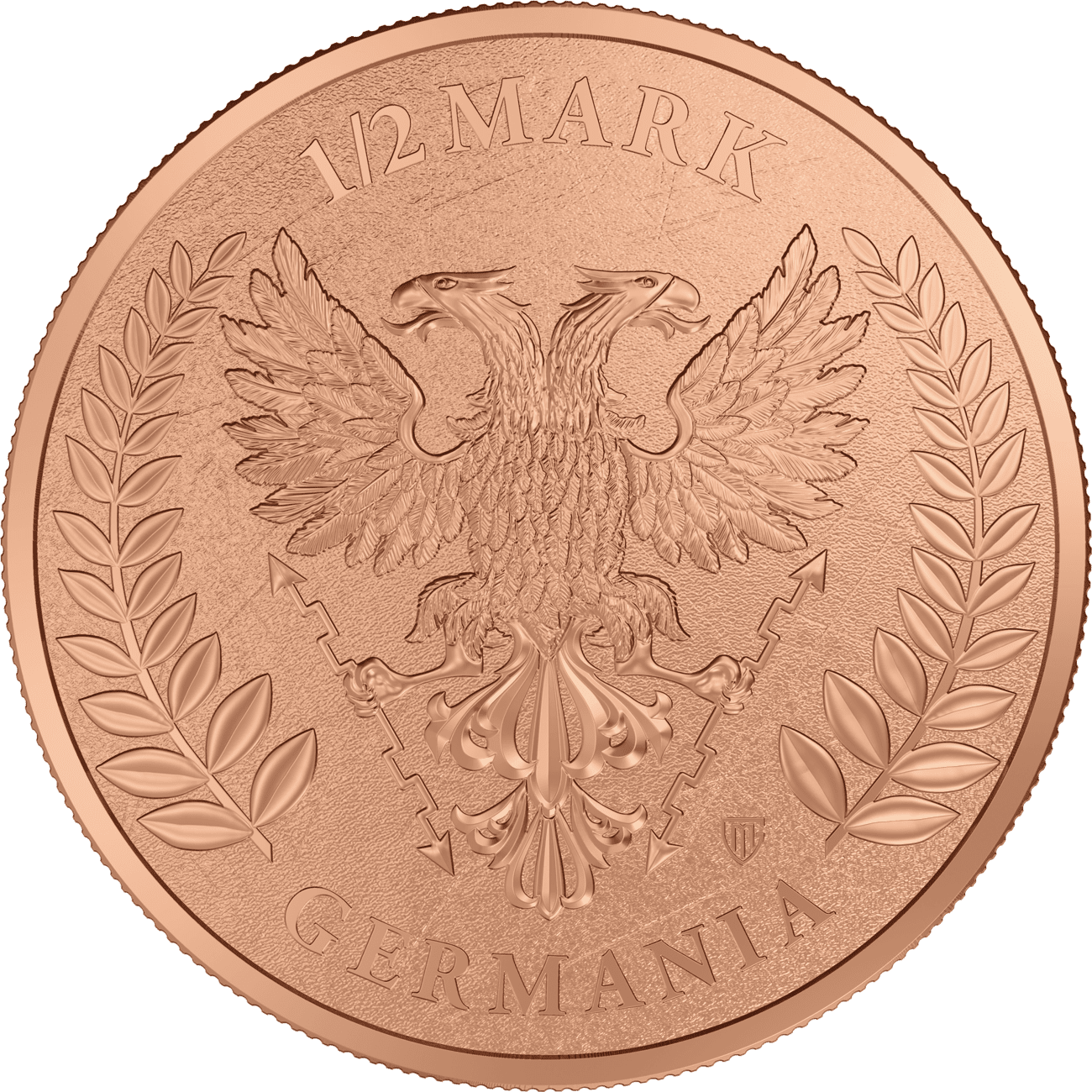 2026 Germania Lady Germania 1/2 oz Copper Round