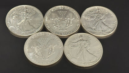 1990 Silver Eagle - Business Strike - Uncirculated - CoinsTV