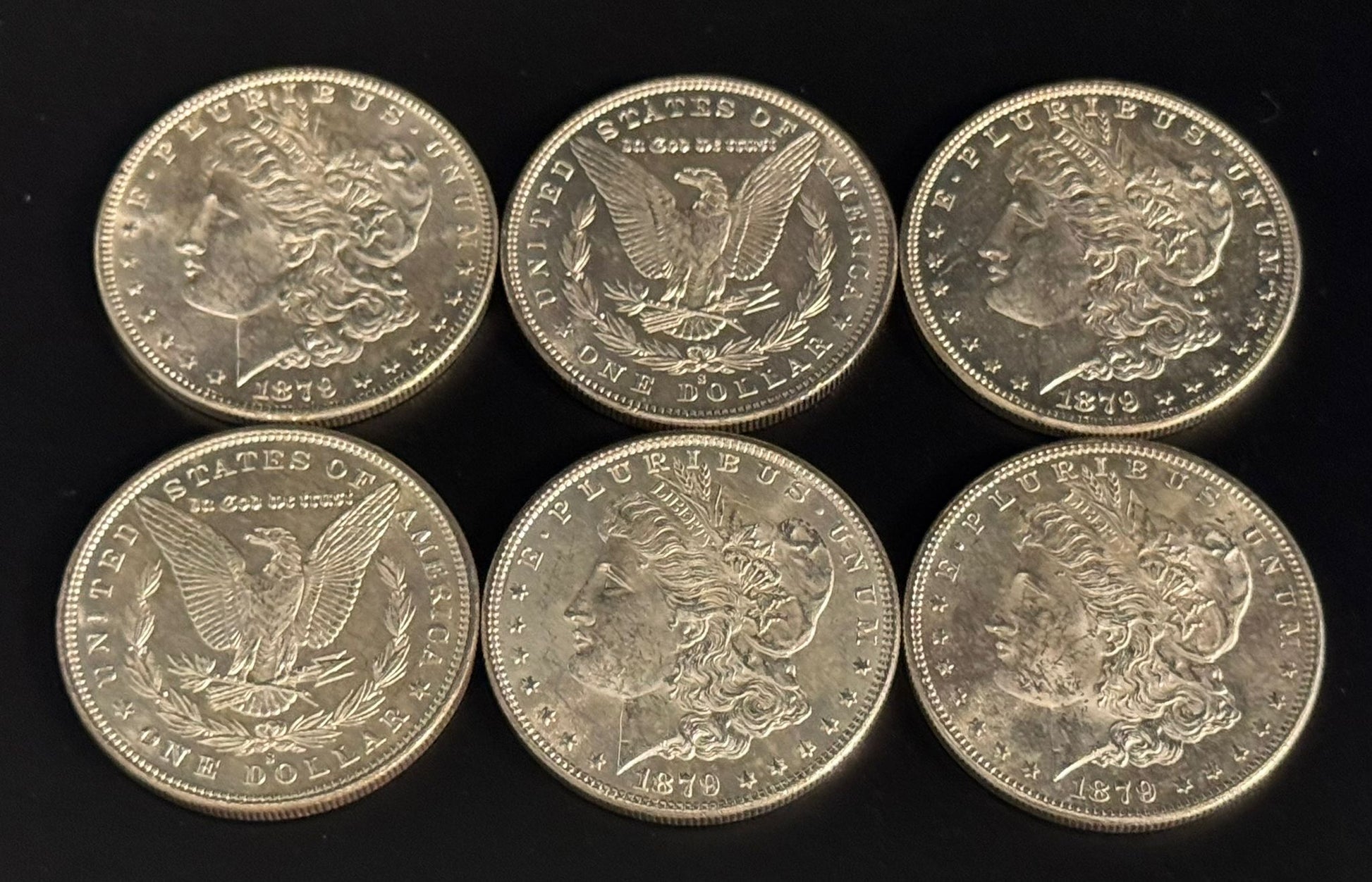 1879 Morgan Silver Dollar San Francisco - Brilliant Uncirculated - CoinsTV