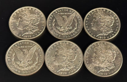 1879 Morgan Silver Dollar San Francisco - Brilliant Uncirculated - CoinsTV