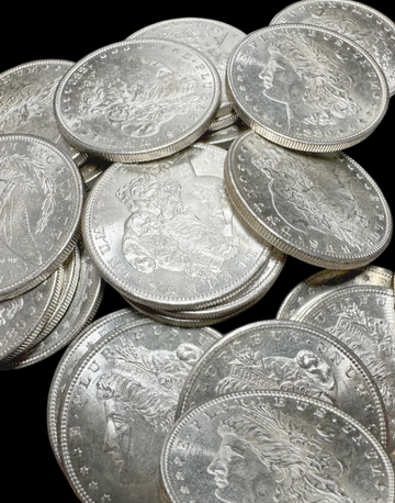 1880-S Morgan Silver Dollar San Francisco - Brilliant Uncirculated - CoinsTV