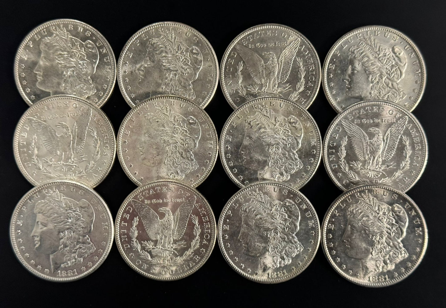 1881 Morgan Silver Dollar San Francisco - Brilliant Uncirculated - CoinsTV