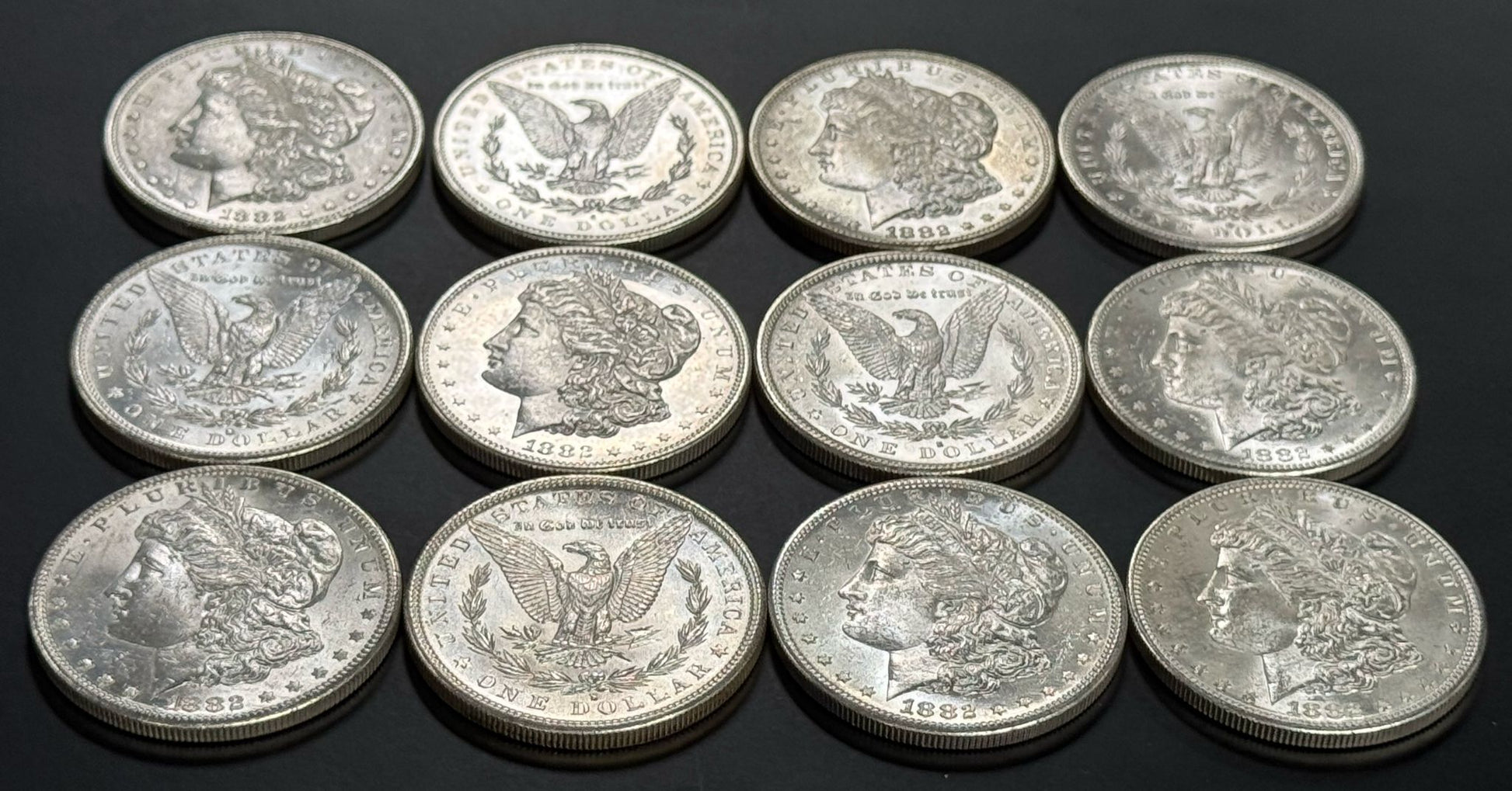 1882 Morgan Silver Dollar San Francisco - Brilliant Uncirculated - CoinsTV