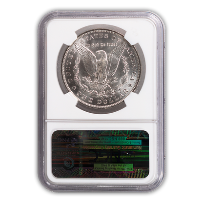 1885 O Morgan Silver Dollar New Orleans - NGC MS64 Sight White