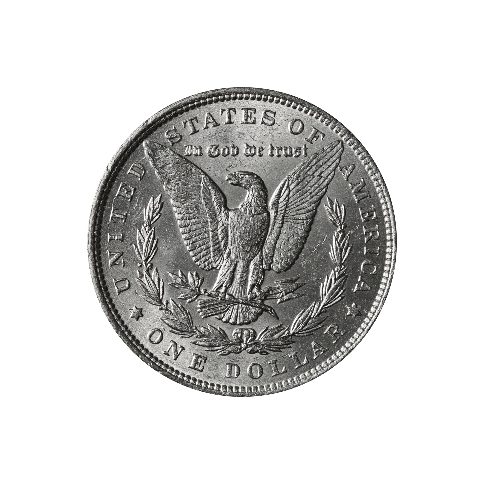 1891 Morgan Silver Dollar Philadelphia - Brilliant Uncirculated - CoinsTV