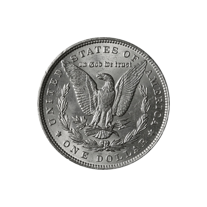 1891 Morgan Silver Dollar Philadelphia - Brilliant Uncirculated - CoinsTV