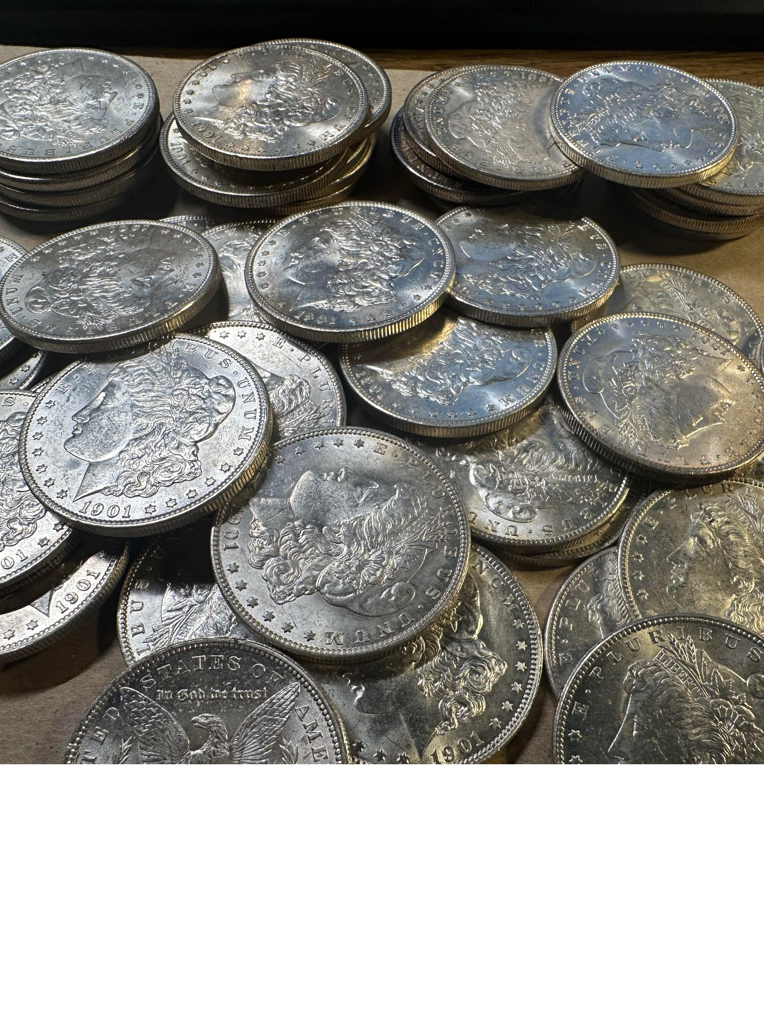 1901 Morgan Silver Dollar New Orleans - Brilliant Uncirculated - CoinsTV