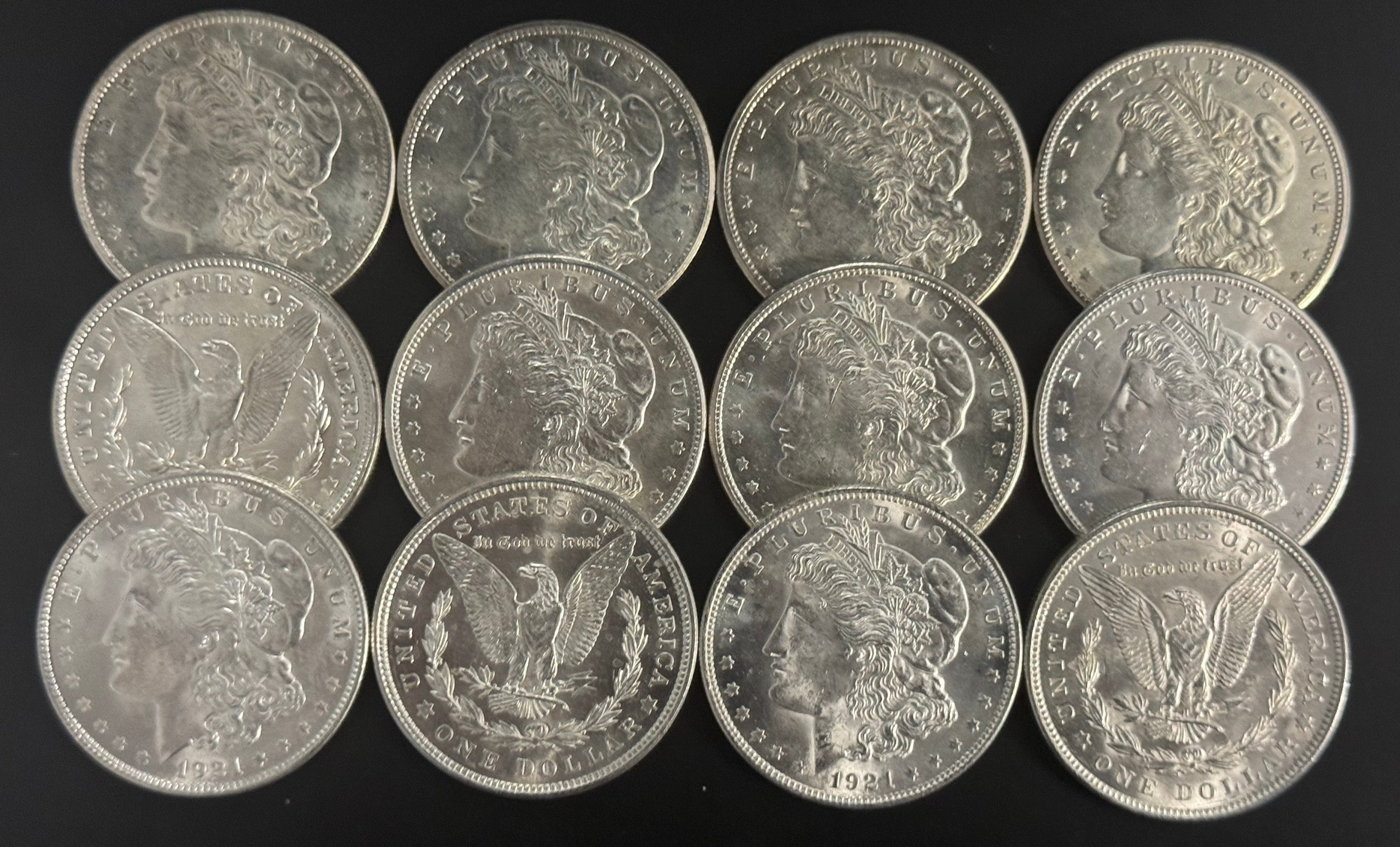1921Morgan Silver Dollarモルガン・ダラー銀貨トーンコイン