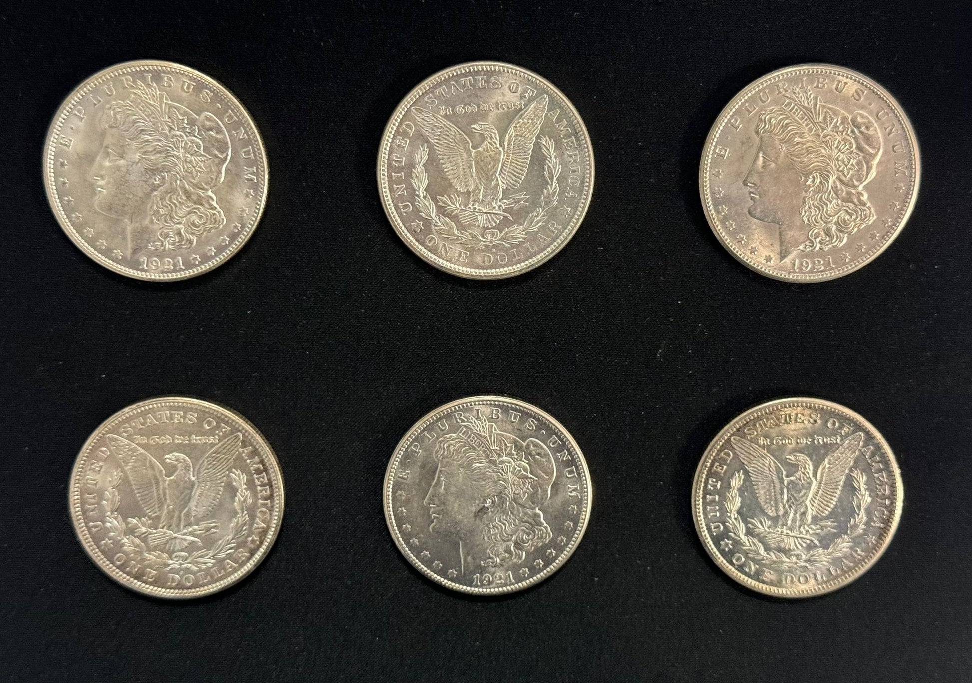 1921-S Morgan Silver Dollar San Francisco Uncirculated - CoinsTV