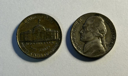 U.S. Silver Nickel of the Second World War