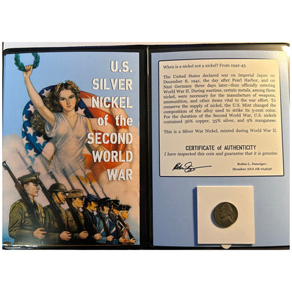 U.S. Silver Nickel of the Second World War