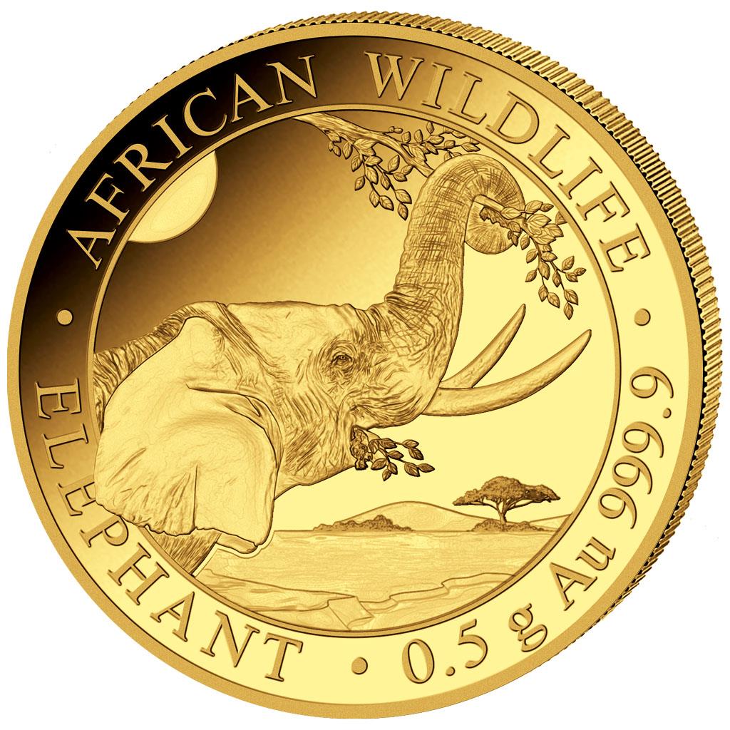 2023 African Wildlife Collection - 3 x 0.5g Gold Coin Set - CoinsTV