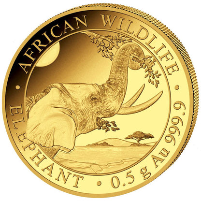 2023 African Wildlife Collection - 3 x 0.5g Gold Coin Set - CoinsTV