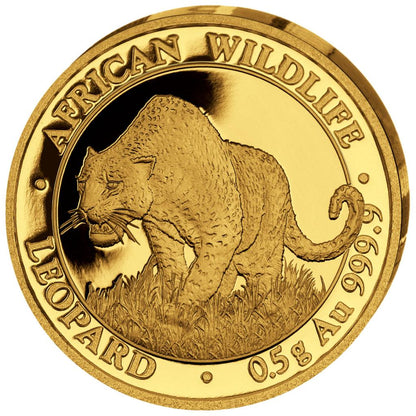 2023 African Wildlife Collection - 3 x 0.5g Gold Coin Set - CoinsTV