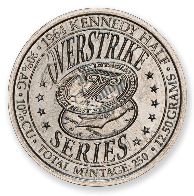 2024 Kennedy Overstrike Series Peace Dollar Silver Round - CoinsTV