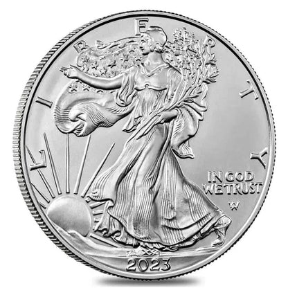 2023 Silver Eagle - 10 Pack - Brilliant Uncirculated - CoinsTV