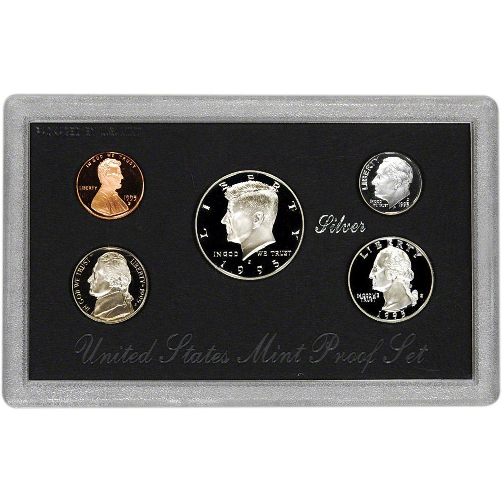 1995 Silver Proof Set - 5 Coins
