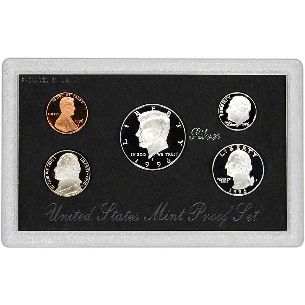 1996 Silver Proof Set - 5 Coins