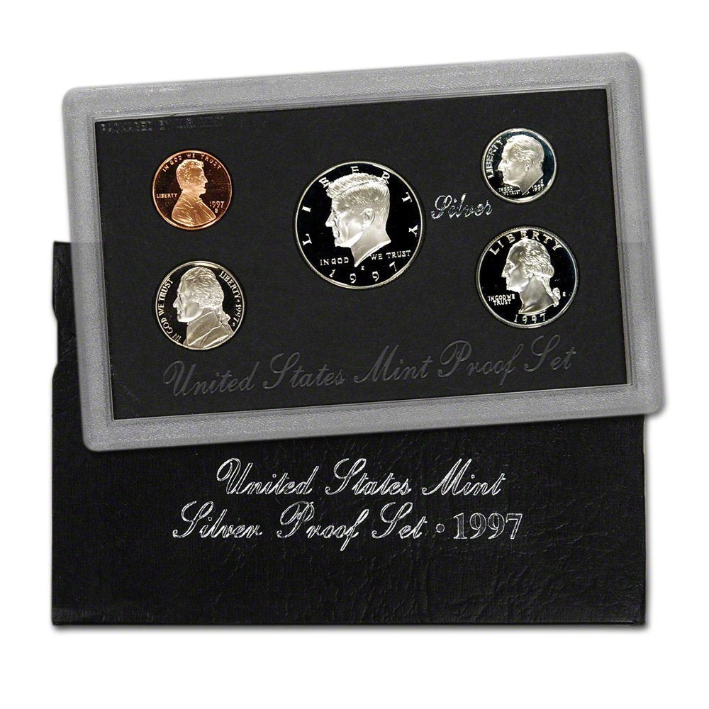 1997 Silver Proof Set - 5 Coins