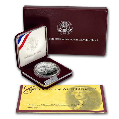 1993 Thomas Jefferson Commem - Silver Proof Coin