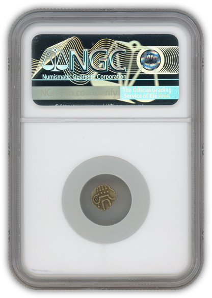 (1795 - 1850) India Fanam Cochin - Gold - GENUINE - NGC Certified