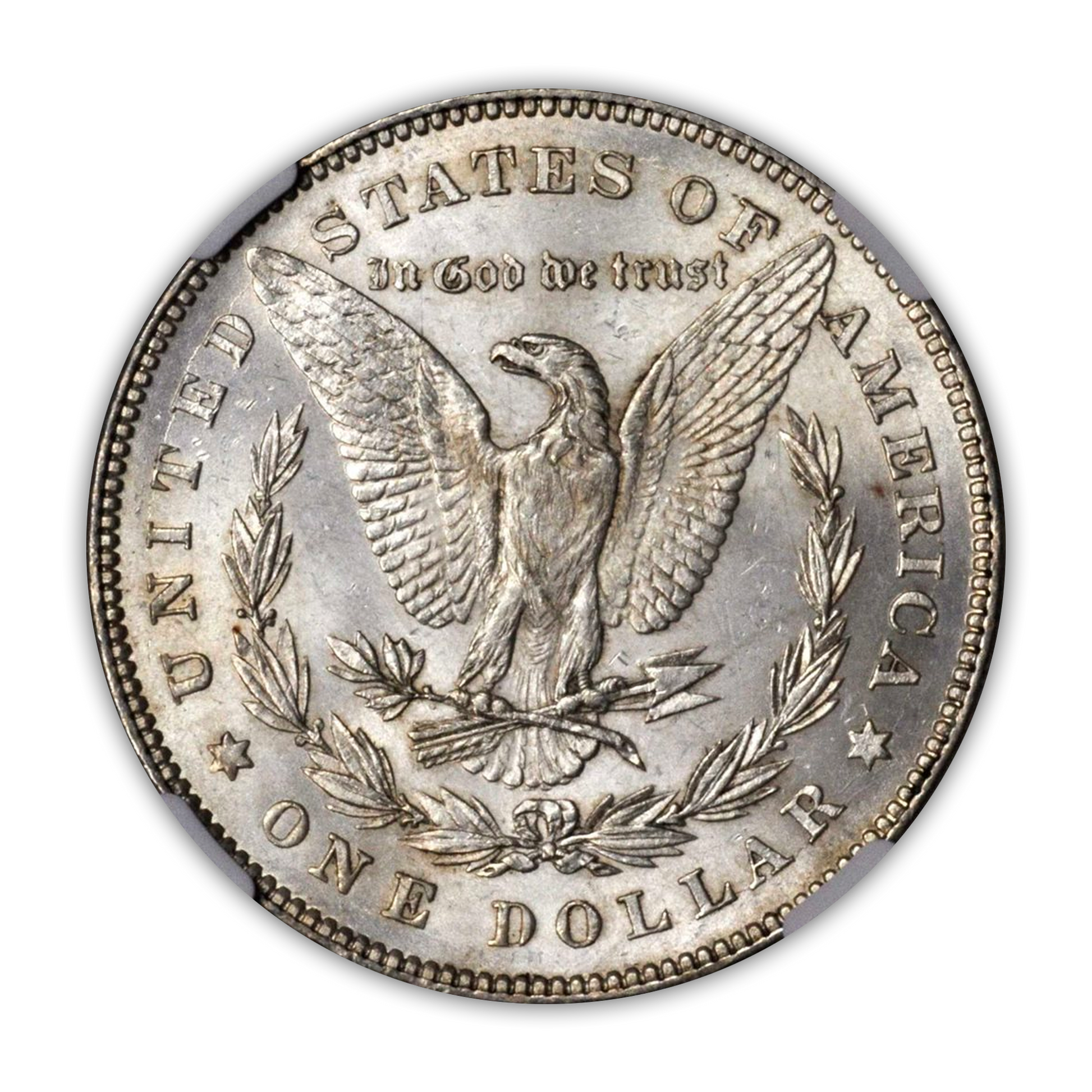 1878 Morgan Silver Dollar Philadelphia 7/8 Tail Feathers - Brilliant Uncirculated - CoinsTV