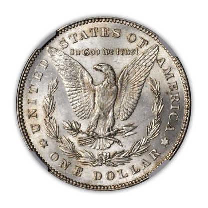 1878 Morgan Silver Dollar Philadelphia 7/8 Tail Feathers - Brilliant Uncirculated - CoinsTV
