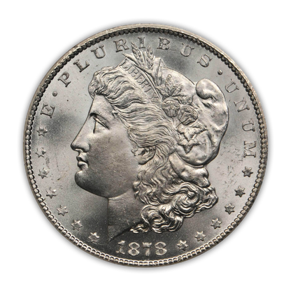 1878 Morgan Silver Dollar Carson City - Brilliant Uncirculated