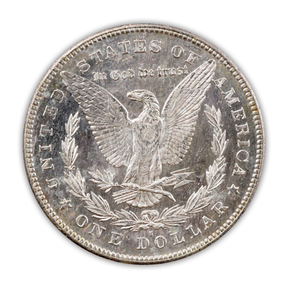 1878 Morgan Silver Dollar San Francisco - Brilliant Uncirculated - CoinsTV