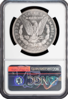 1878 Morgan Silver Dollar San Francisco - NGC MS62