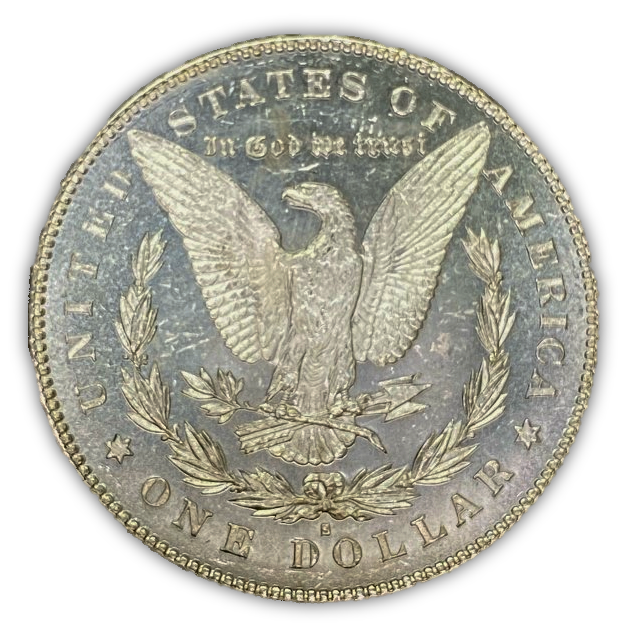 1878 Morgan Silver Dollar San Francisco - Brilliant Uncirculated Prooflike