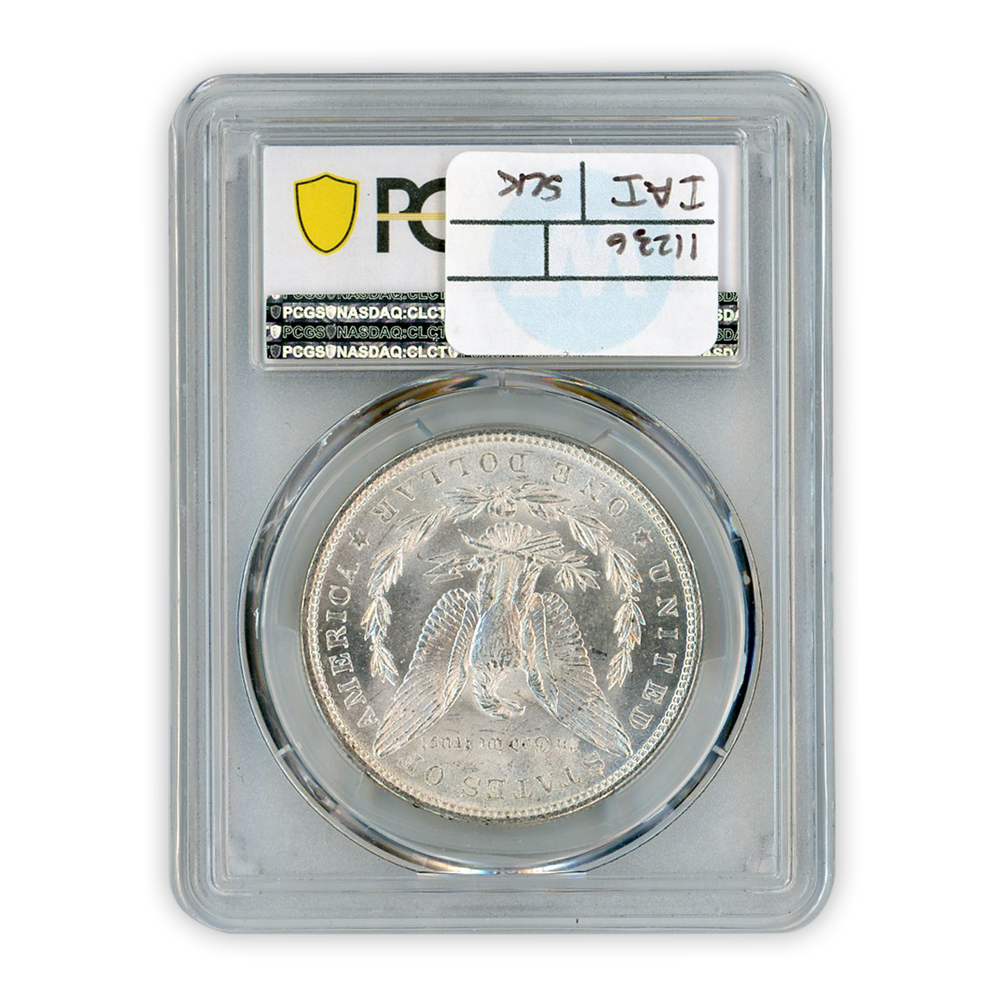 1879 Morgan Silver Dollar Philadelphia PCGS MS65 Sight White