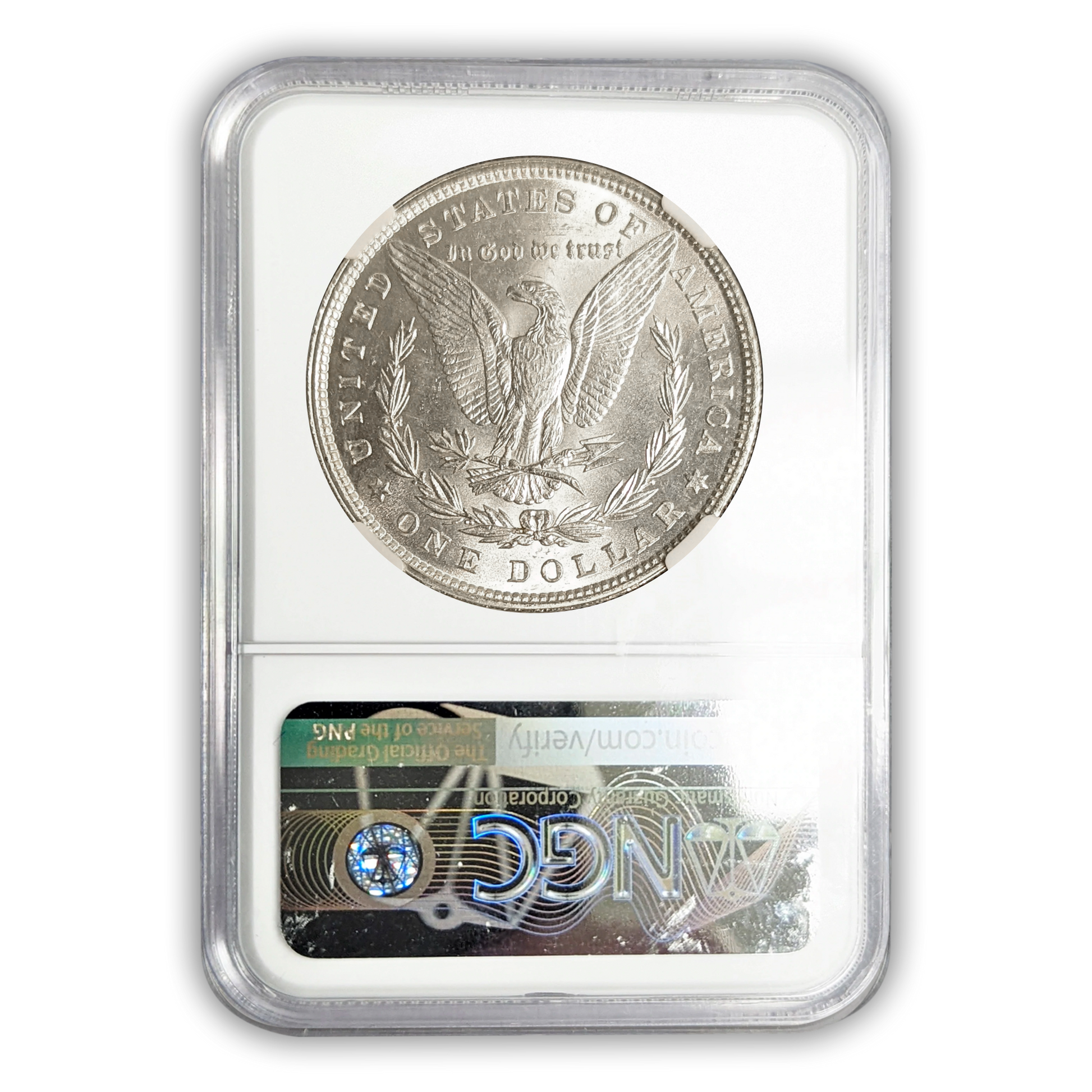 1880 Morgan Silver Dollar - NGC MS63 - CoinsTV